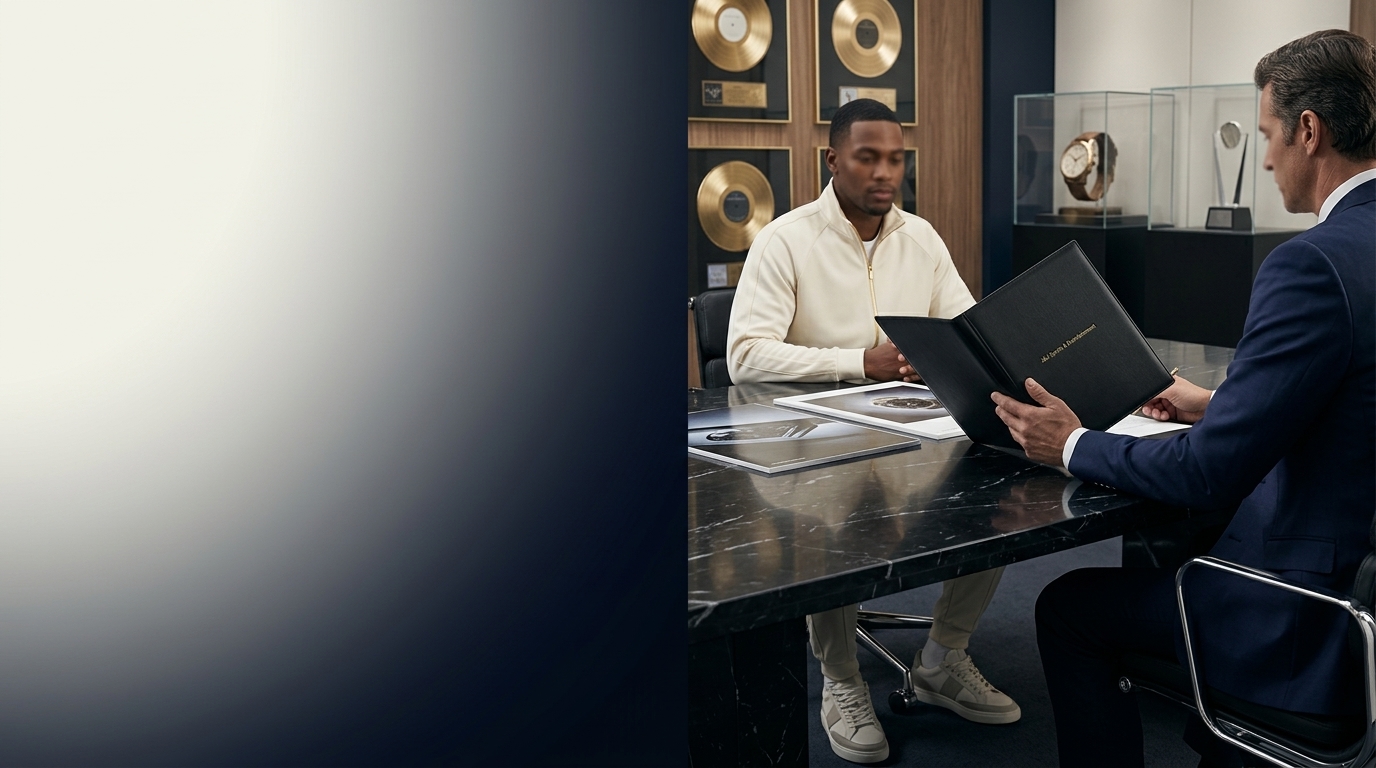 Premium brand partnership signing