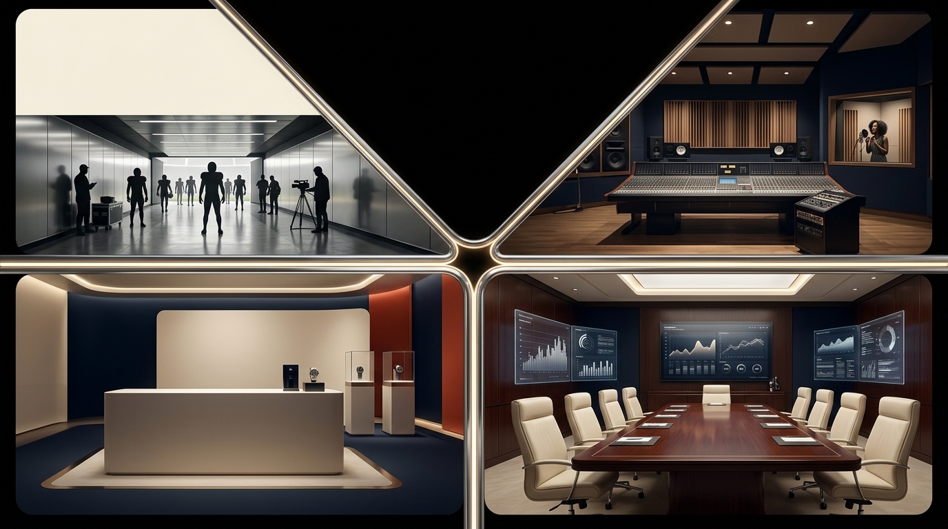 Four premium lanes connecting culture and boardroom