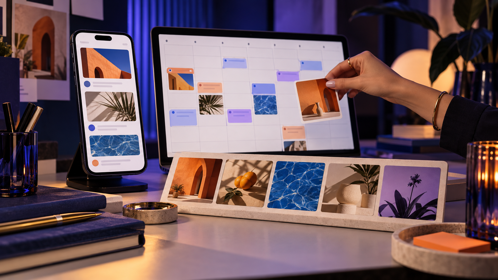 Social Media Studio calendar