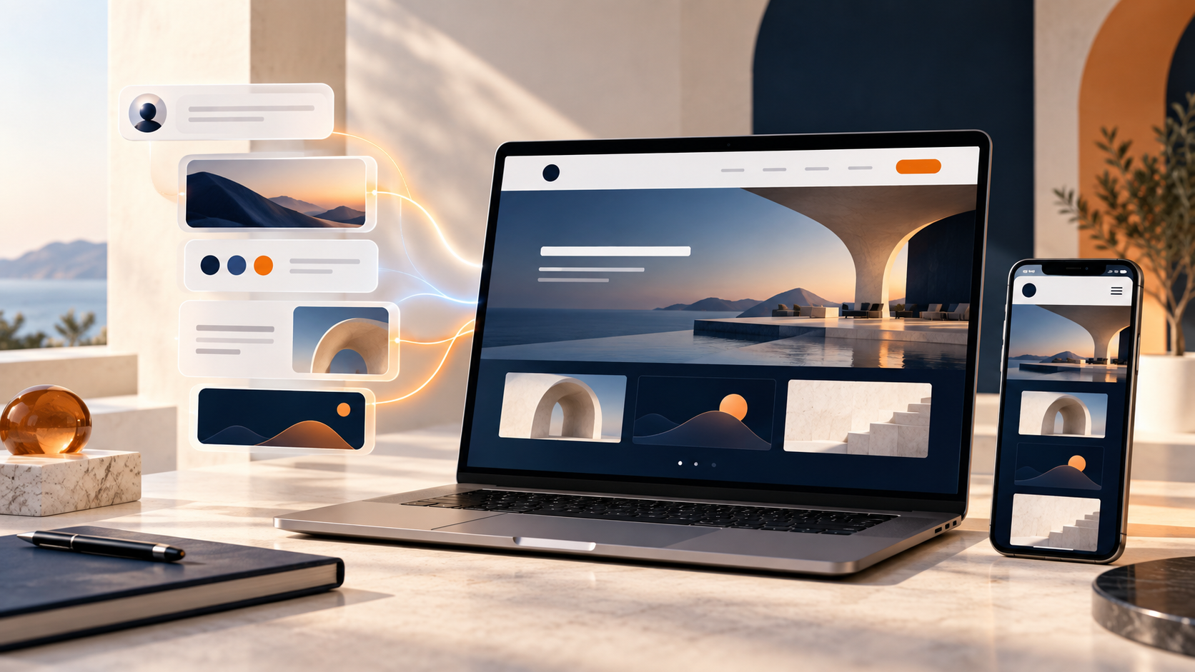 Responsive website preview